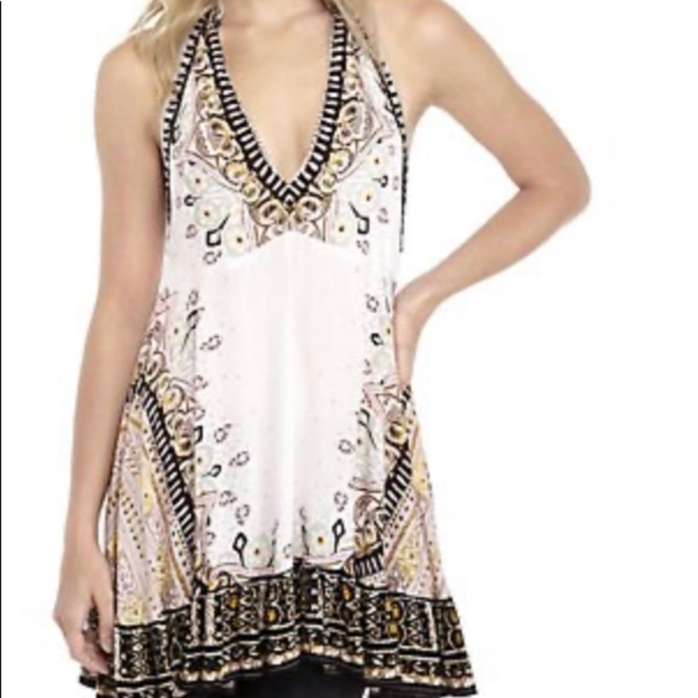 NWT Free people Steal the sun printed tunic